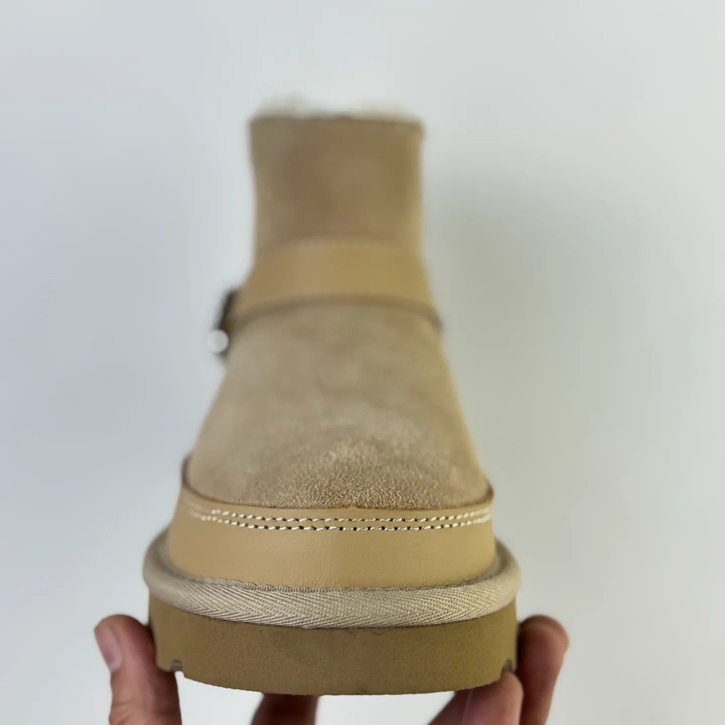 Guangzhou top version ❗ Local 💰560 UGG Classic Novelty cow split leather, warm, simple and versatile, snow boots for women